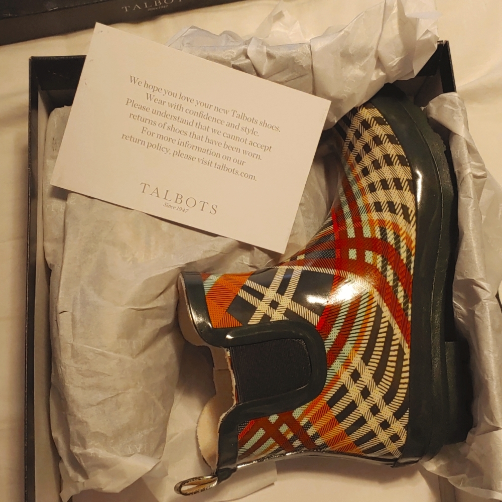Talbots Riley Wellie Boots NWT - Picture 7 of 8